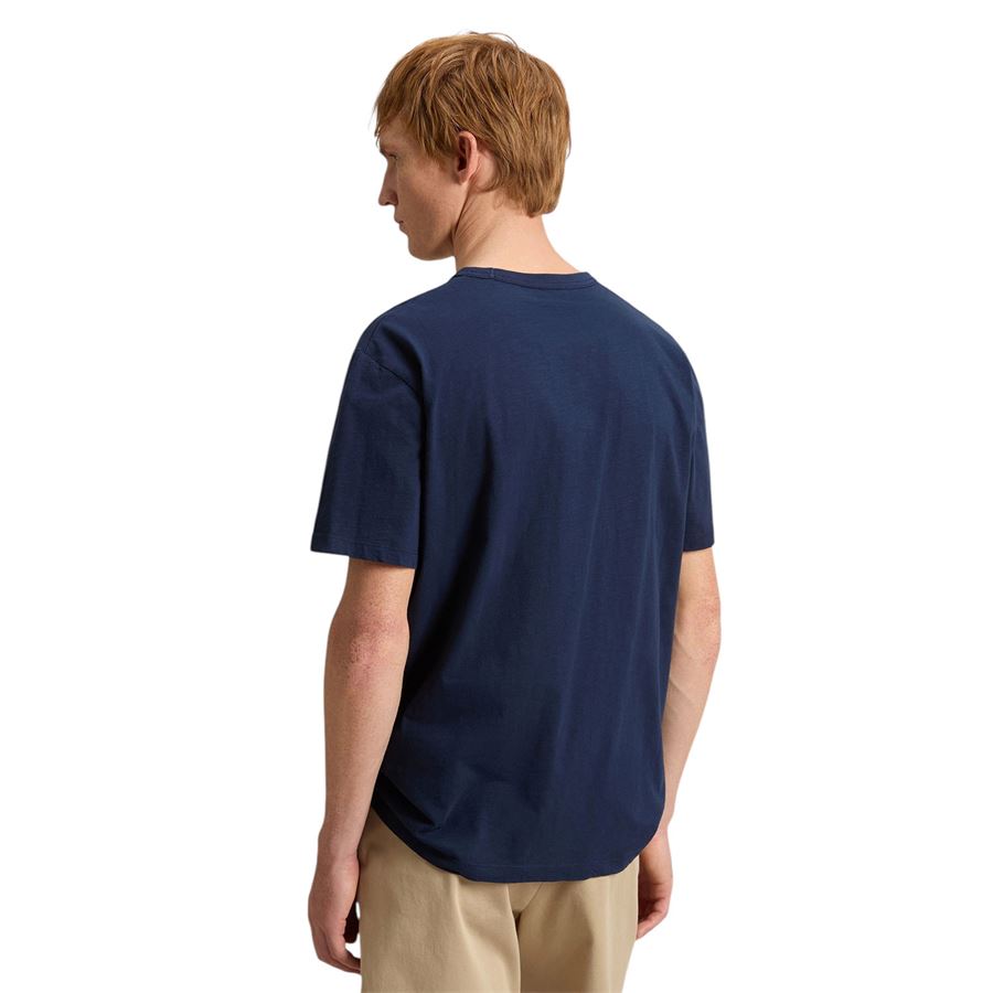 T-shirt maniche corte  in puro cotone fiammato da uomo Woolrich | CFWOTE01613827
